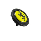 Ferrari Crest 58mm Badge Logo Horn Button Fits MOMO OMP RAID NRG Sports Steering Wheel Brand New