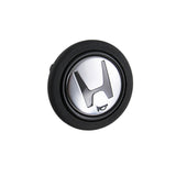 Black JDM Horn Button For Momo Steering Wheel For Honda Acura NSX EG6 EK9 DC2 NEW