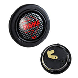 MOMO gloss black/Carbon Steering Wheel Horn Button Sport Competition Tuning 59mm