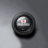 MOMO Black Full Speed Steering Wheel Horn Button Sport Competition Tuning 59mm