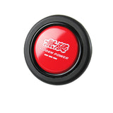 MUGEN POWER Set 15" Diameter Steering Wheel Cover Carbon Fiber Look Leather with Red JDM Logo Horn Button