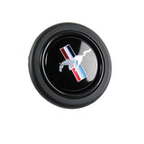 MUSTANG Black Horn Button fits FORD MOMO RAID NRG Steering Wheel Shelby Racing