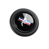 MUSTANG Black Horn Button fits FORD MOMO RAID NRG Steering Wheel Shelby Racing
