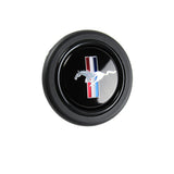 MUSTANG Black Horn Button fits FORD MOMO RAID NRG Steering Wheel Shelby Racing