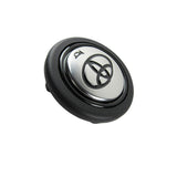 TOYOTA TRD Badge Logo Horn Button Fits MOMO RAID NRG Sports Steering Wheel Brand New