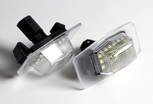 For Mazda Ford Mercury White 24-SMD LED License Plate Lights Lamps