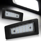 For 2014-2018 Mazda 3 Mazda3 Sedan White 18-SMD LED License Plate Lights Lamps
