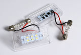 For Mercedes C CLK SL SLR Class W203 A209 R230 R199 SMD LED License Plate Lights