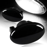 For Mercedes Metris Vito V-Class Van W639 W447 Smoke Lens White LED Side Marker Light with Leather Keychain
