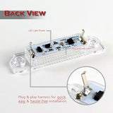 For Ford/Fusion/Mustang/Taurus/Focus Xenon White LED 6000K License Plate Lights