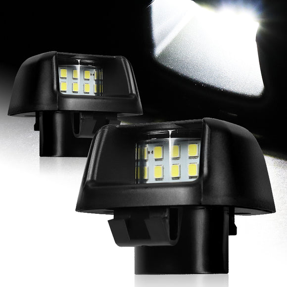 For Nissan/Frontier/Titan/Armada Xenon White SMD LED 6000K License Plate Lights