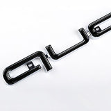 Black QUATTRO Logo Emblem Front Grille Badge For AUDI A3 A5 Q3 Q5 Q7 TT S-line