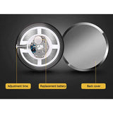 For VOLVO Car Clock Refit Interior Luminous Electronic Quartz Ornaments Gift X1