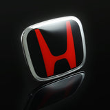 HONDA CIVIC Set 2006 - 2011 Civic Coupe GENUINE REAR TRUNK "H" EMBLEM with Chrome CIVIC Emblem