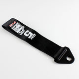 Honda GK5 RS Black Racing Tow Strap for Front / Rear Bumper
