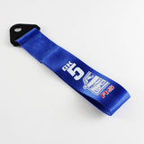 Honda GK5 RS Blue Racing Tow Strap for Front / Rear Bumper