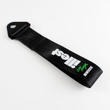 Illest Bride Black Racing Tow Strap for Front / Rear Bumper