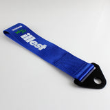 Illest Bride Blue Racing Tow Strap for Front / Rear Bumper