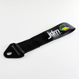 JDM Black Racing Tow Strap for Front / Rear Bumper