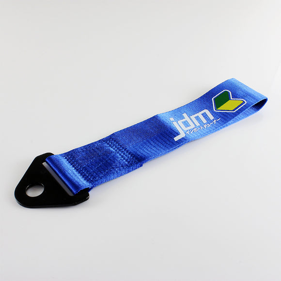 JDM Blue Racing Tow Strap for Front / Rear Bumper