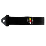 Mugen Black Racing Tow Strap for Front / Rear Bumper