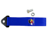Mugen Blue Racing Tow Strap for Front / Rear Bumper
