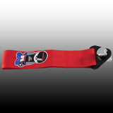 Mugen Red Racing Tow Strap for Front / Rear Bumper