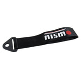 Nissan Nismo Black Racing Tow Strap for Front / Rear Bumper