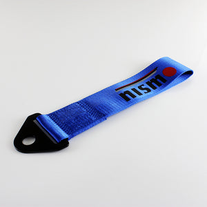 Nissan Nismo Blue Racing Tow Strap for Front / Rear Bumper