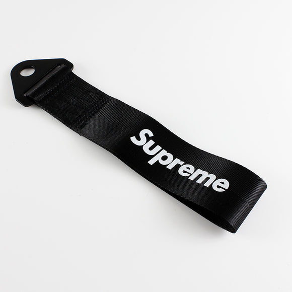 Supreme3M Black Racing Tow Strap for Front / Rear Bumper