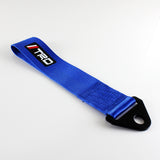 JDM TRD High Strength Tow Strap Front or Rear Bumper Towing Hook Blue Universal