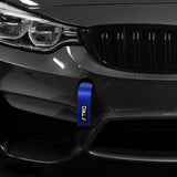 JDM TRD High Strength Tow Strap Front or Rear Bumper Towing Hook Blue Universal