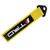 JDM TRD High Strength Tow Strap Front or Rear Bumper Towing Hook Gold Universal