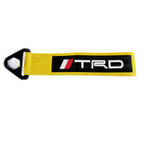 JDM TRD High Strength Tow Strap Front or Rear Bumper Towing Hook Gold Universal