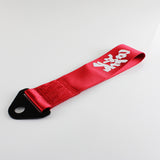 Red Racing Tow Strap for Front / Rear Bumper