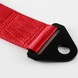 JDM TRD High Strength Tow Strap Front or Rear Bumper Towing Hook Universal