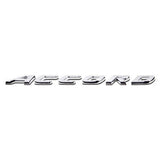 HONDA ACCORD SEDAN Set 2018-2019 GENUINE REAR TRUNK CHROME EMBLEM with LED Front Grille Emblem