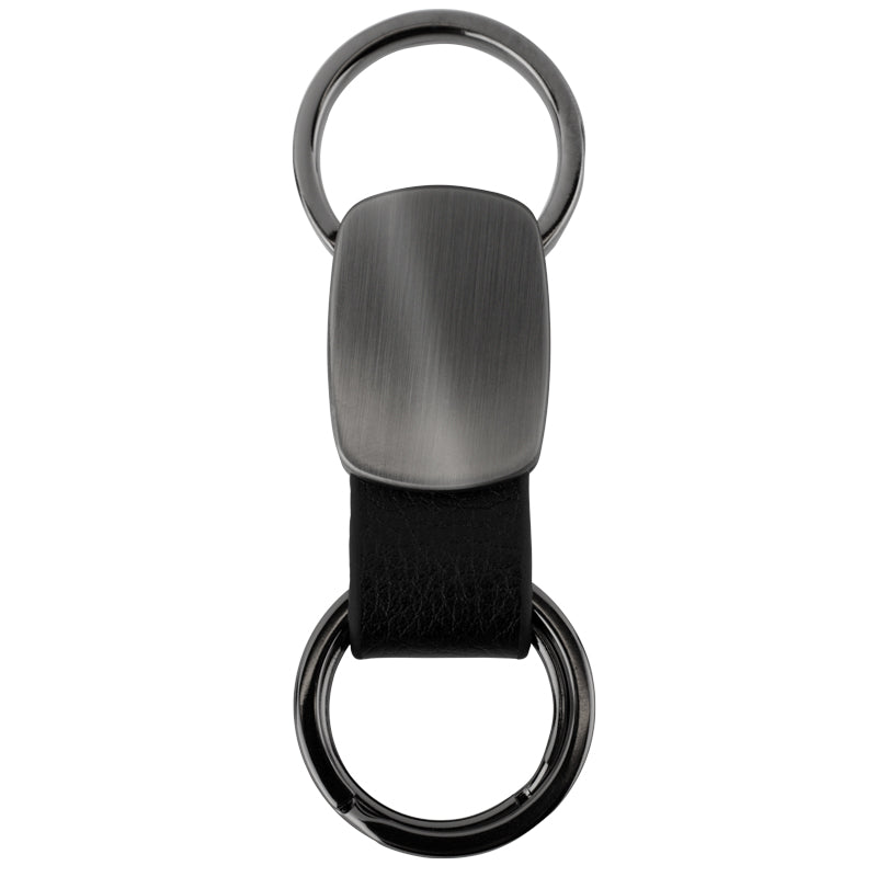 Au-Tomotive Gold Metal Valet Key Chain – Jeep Logo, Silver Finish, Lifetime Warranty