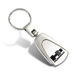 Honda Logo Tear Drop Authentic Chrome Key Fob Keyring Keychain Tag Lanyard JDM