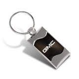 Jeep Logo Black Rectangular Authentic Chrome Key Fob Key ring Keychain Lanyard