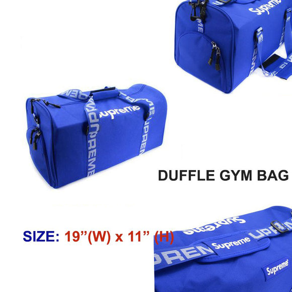 Travel Sport School Supreme3M Gym Duffel Bag - Blue
