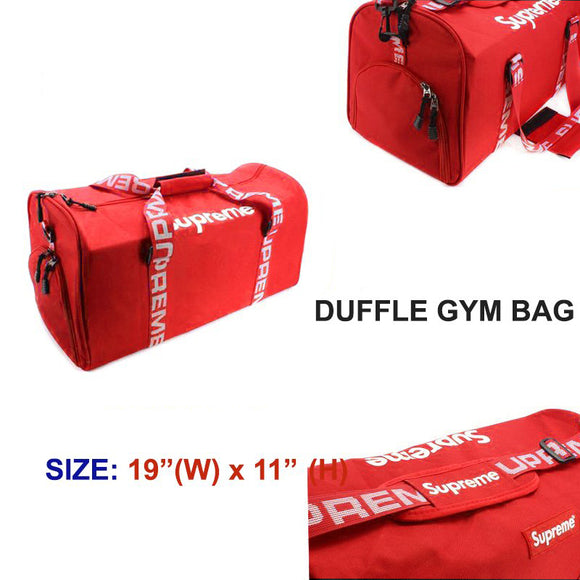 Travel Sport School Supreme3M Gym Duffel Bag - Red