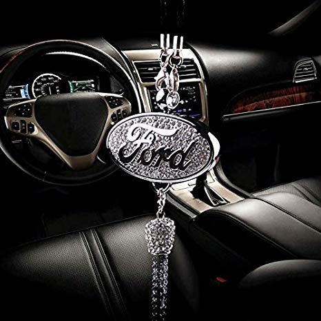 Pendant Diffuser For Ford Car Diamond Perfume Air Freshener Perfume - Lemon