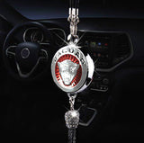 Pendant Diffuser For JAGUAR Car Diamond Perfume Air Freshener Perfume - Rose