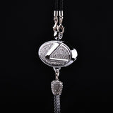 Pendant Diffuser For LEXUS Car Diamond Perfume Air Freshener Perfume - ROSE