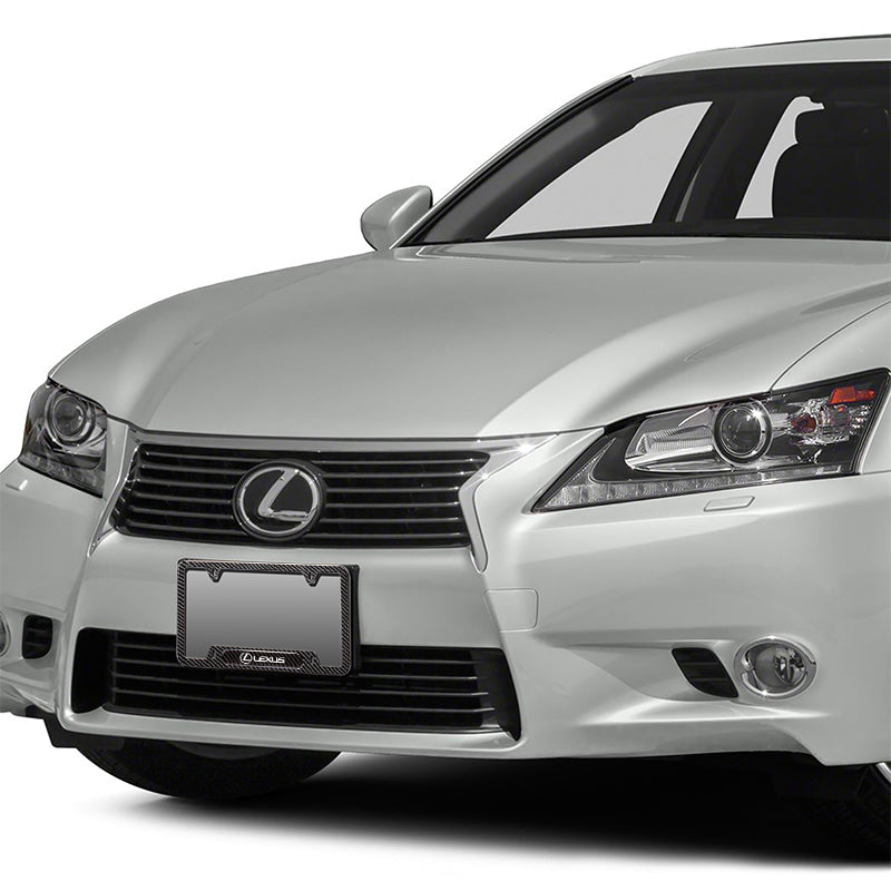 thumbnail image 2 of F Sport Lexus Stainless Steel License Plate Frame – Black Finished Holder 2 of 3