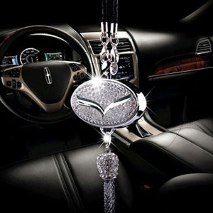 Pendant Diffuser For Mazda Car Diamond Perfume Air Freshener Perfume - Lavender