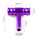 Purple TRD Car Shift Knob Aircraft Joystick Transmission Racing Gear Shifter