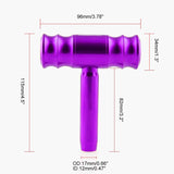 Purple MUGEN Honda Civic Type R Car Shift Knob Aircraft Joystick Transmission Racing Gear Shifter
