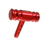 Red RALLIART Mitsubishi Car Shift Knob Aircraft Joystick Transmission Racing Gear Shifter